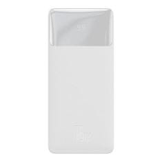 BASEUS powerbank bipow 20000mah, 2xusb, usb-c, 15W (bela)