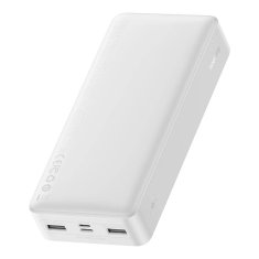 BASEUS powerbank Bipow 20000mAh, 2xUSB, USB-C, 15W (bela)