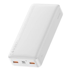 BASEUS powerbank bipow 20000mah, 2xusb, usb-c, 20W (bela)