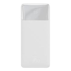 BASEUS Powerbank Bipow 30000mAh, 2xUSB, USB-C, 15W (bela)