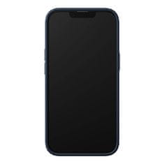 BASEUS zaščitni komplet liquid silica magnetic case in kaljeno steklo za iphone 14 (modra)
