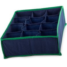 Volino Organizator za predal z 12 razdelki - modra/ zelena