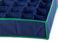 Volino Organizator za predal s 16 razdelki- modra/ zelena