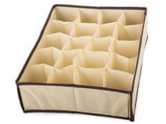 Volino Organizator za predal s 16 razdelki - bež/rjava