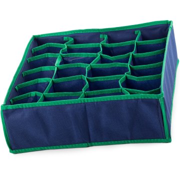 Volino Organizator za predal s 24 razdelki - modra/zelena