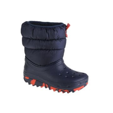 Crocs Snežni škornji mornarsko modra Classic Neo Puff