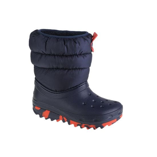 Crocs Snežni škornji mornarsko modra Classic Neo Puff