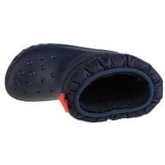 Crocs Snežni škornji mornarsko modra 33 EU Classic Neo Puff