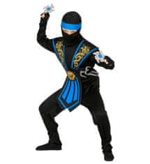 Widmann Kostum Ninja z Orožjem Modra, 158