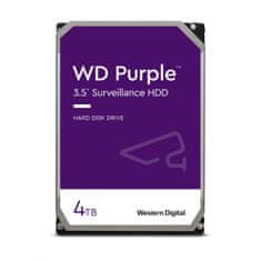 Western Digital WD42PURZ Purple disk, 4 TB, SATA3, 6 GB/s, 256 MB