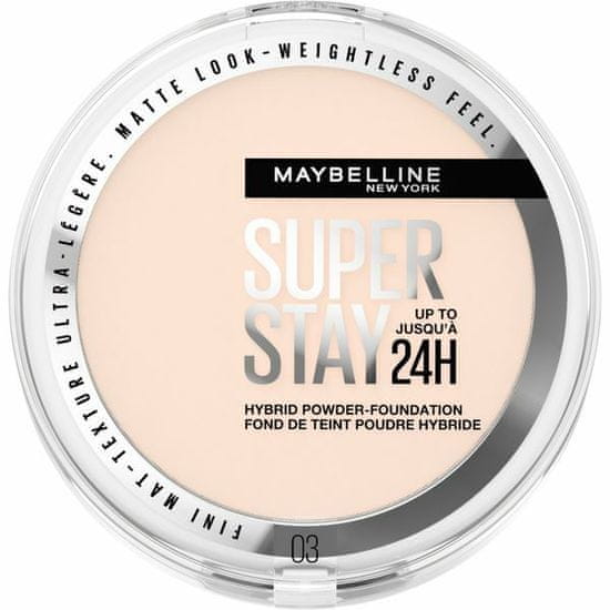 Maybelline Make-up v prahu SuperStay 24H (Hybrid Powder-Foundation) 9 g