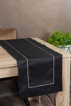 shumee MADELE PRT 40 X 200 CM ČRN