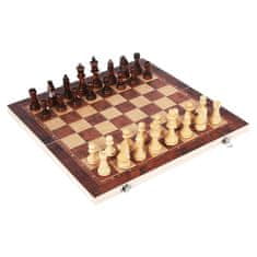 ER4 Leseni šahovski set v darilni škatli za turnir