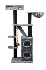 RHR Quality Praskalnik Cat Penthouse Blackline Light Grey