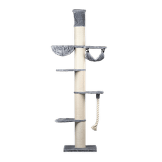 RHR Quality Praskalnik Maine Coon Tower Light Grey Crown
