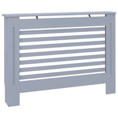 Vidaxl Pokrov za radiator antraciten 112x19x81,5 cm mediapan