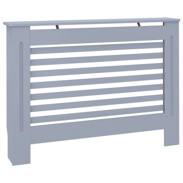 Vidaxl Pokrov za radiator antraciten 112x19x81,5 cm mediapan