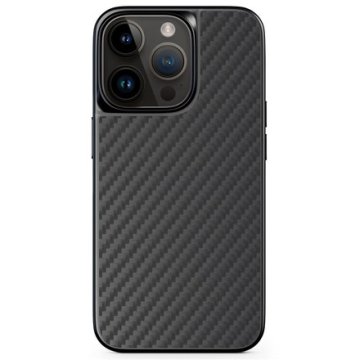 EPICO Epico Hybrid Carbon Magnetic z MagSafe za Apple iPhone 14 Pro Max - črna