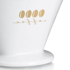 Kela Porcelanski filter za kavo Excelsa L bel KL-12492