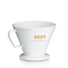 Kela Porcelanski filter za kavo Excelsa L bel KL-12492