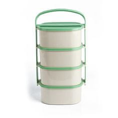 NOSILEC HRANE 4 NIVOJI S POSODAMI PO 1,2 L