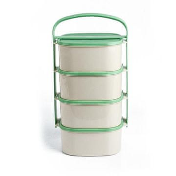 NOSILEC HRANE 4 NIVOJI S POSODAMI PO 1,2 L