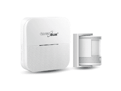 GreenBlue Zvonec GB212, senzor gibanja, 52 melodij, bela, 230V AC