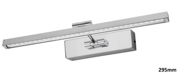 shumee Stenska svetilka nad ogledalom/sliko LED 5W kromirana Picture guard 3640 Rabalux