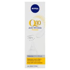 Nivea Q10 Power Firming krema za oči proti gubam, 15 ml