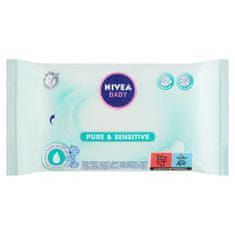 Nivea Baby Fresh & Pure robčki, 63 kos