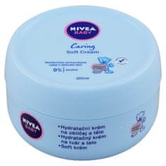 Nivea Baby Soft, Vlažilna krema za obraz in telo za otroke, 200 ml