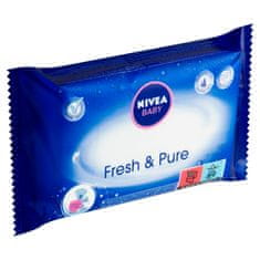 Nivea Baby Fresh & Pure robčki, 63 kos