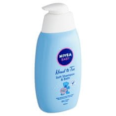 Nivea Baby Soft Nežna kopel za celo telo & šampon, 500 ml