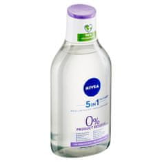 Nivea MicellAir 5v1 Pomirjujoča micelarna voda brez parfuma za občutljivo kožo, 400 ml