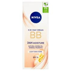 Nivea Nivea Beautifying hydr. dnevna BB krema 5v1 za svetlejši ten kože OF 15, 50 ml