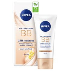 Nivea Nivea Beautifying hydr. dnevna BB krema 5v1 za svetlejši ten kože OF 15, 50 ml