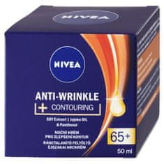 Nivea Nivea Nočna krema za izboljšanje kontur 65+, 50 ml