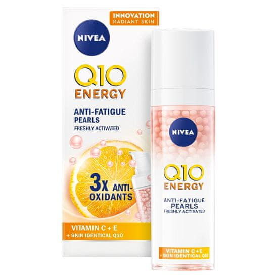 Nivea NiveaQ10 Energising pearl serum proti gubam, 30 ml