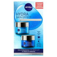 Nivea Hydra Skin Effect Hydrating dnevni gel in nočna gel-krema, 2 x 50 ml