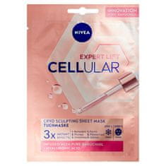 Nivea Cellular Expert Lift Remodeling 10-minutna tekstilna kriomaska, 1 kos