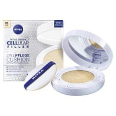 Nivea Hyaluron Cellular Filler Cushion Treatment tonirna krema v gobici 3v1 01 lahka, 15 g