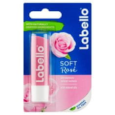 Labello Soft Rosé hranilni balzam za ustnice, 4,8 g