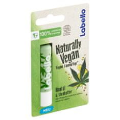Labello Naturally Vegan Hanföl & Sheabutter Lip Balm, 4,8 g