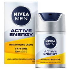 Nivea Men Active Energy krema za kožo, 50 ml