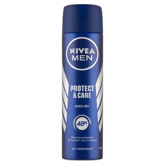 Nivea Men Protect & Care Antiperspirant v spreju, 150 ml
