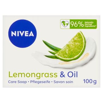 Nivea Lemongrass & Oil Treatment kremno milo, 100 g