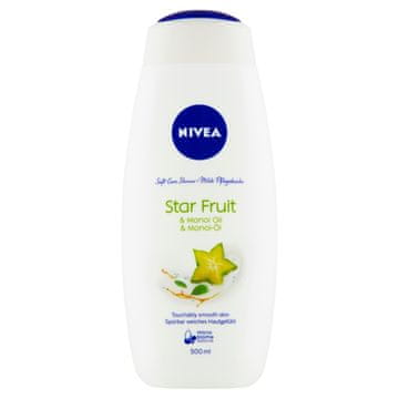 Nivea Star Fruit & Monoi Oil Treatment gel za prhanje, 500 ml