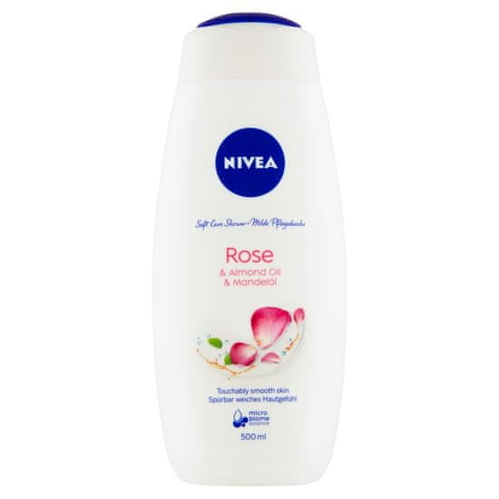 Nivea Gel za prhanje Rose & Almond Oil Treatment, 500 ml