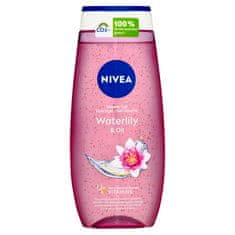 Nivea Osvežilni gel za prhanje Waterlily & Oil, 250 ml