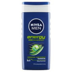 Nivea Men Energy gel za prhanje, 250 ml